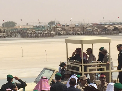 بالفيديو والصور :خادم الحرمين يرعى
