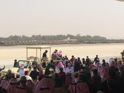 بالفيديو والصور :خادم الحرمين يرعى