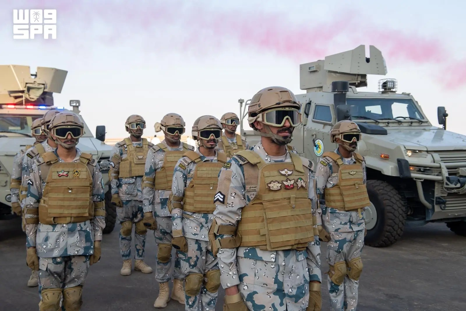 حرس الحدود يشارك في فعاليات اليوم الوطني السعودي بملهم