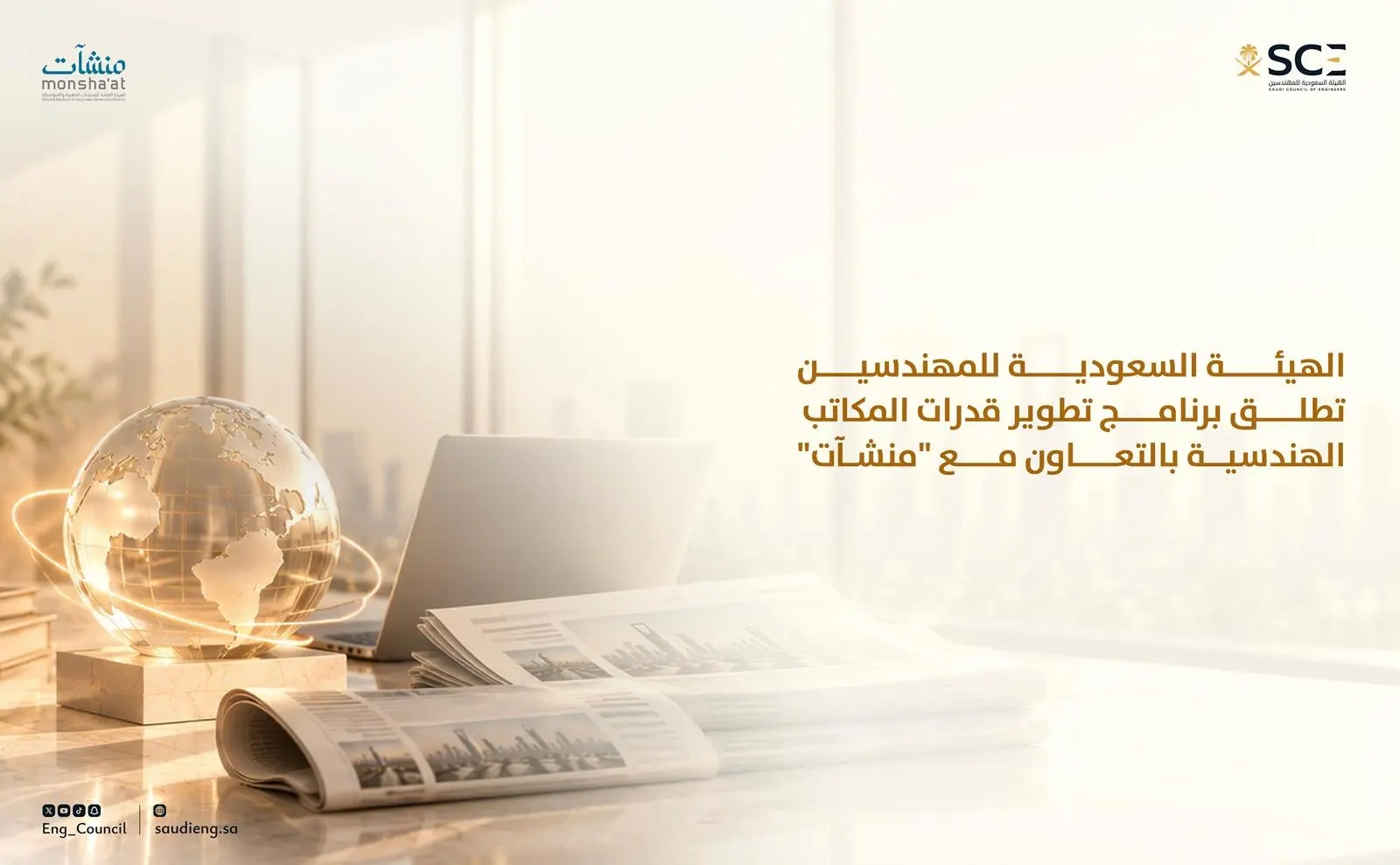 الهيئة السعودية للمهندسين تطلق برنامج تطوير قدرات المكاتب الهندسية