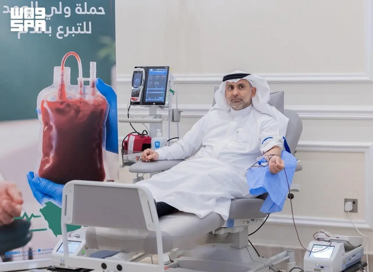 وزير الصحة يشارك في الحملة الوطنية السنوية للتبرع بالدم لعام 2026 