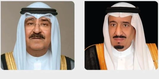 القيادة الكويتية تهنئ الملك سلمان بمناسبة اليوم الوطني السعودي