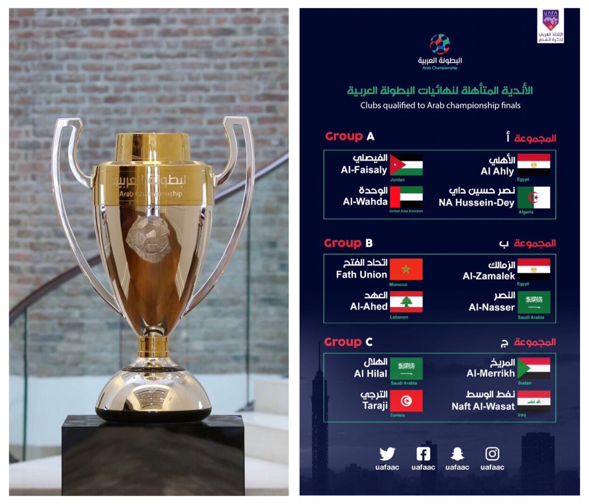 الإعلان عن جدول مباريات الهلال والنصر في البطولة العربية للأندية صحيفة المواطن الإلكترونية