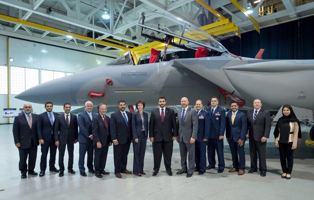 بالصور.. خالد بن سلمان يتفقد مقاتلات F-15SA الجديدة ...
