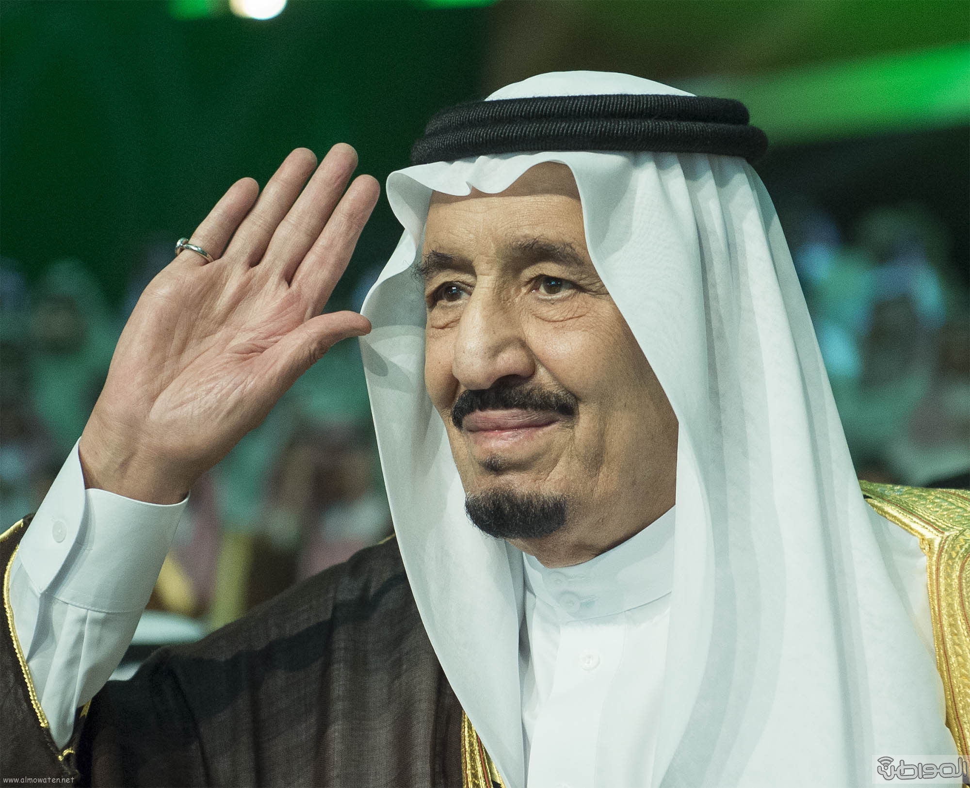 انجازات الملك عبدالله بن عبدالعزيز يخطب