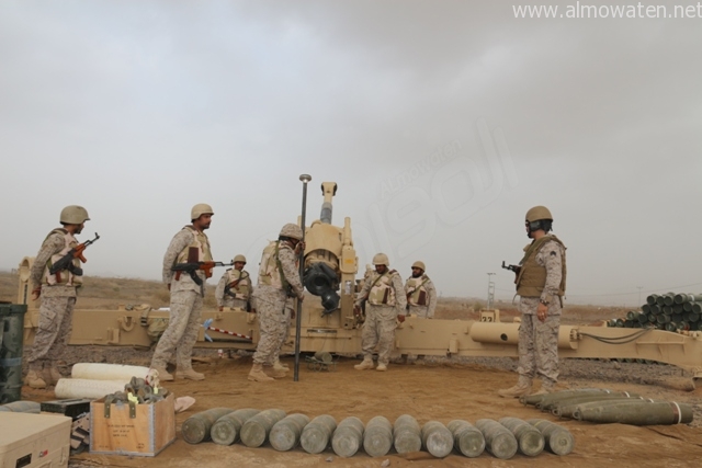 المواطن توث ق بالفيديو قصف المدفعية السعودية لتجمعات الحوثيين قرب الحدود صحيفة المواطن الإلكترونية