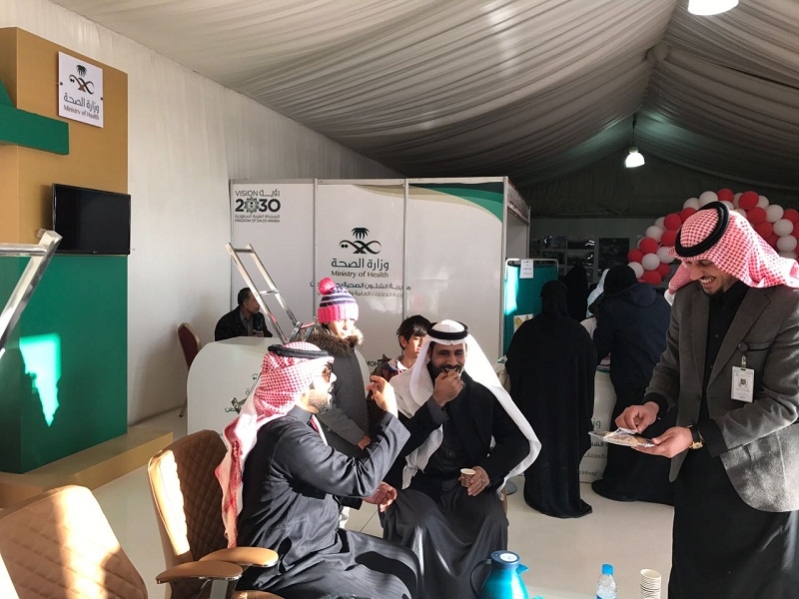 بالصور.. 8162 مراجعًا لركن الصحة بمهرجان الربيع في حفر الباطن صحيفة بالصور.. 8162 مراجعًا لركن الصحة بمهرجان الربيع في حفر الباطن صحيفة