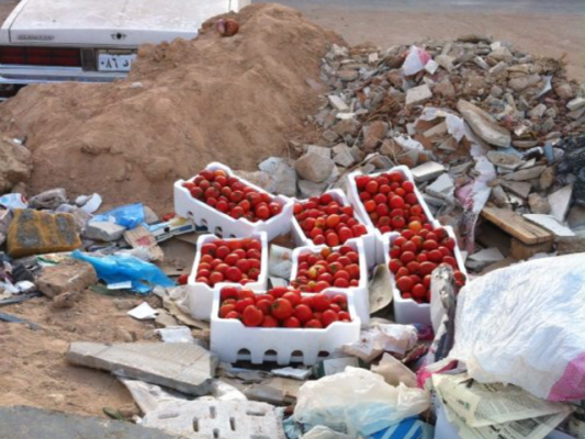 ضبط منزلين شعبيين لتخزين الخضراوات والفواكه في الرياض