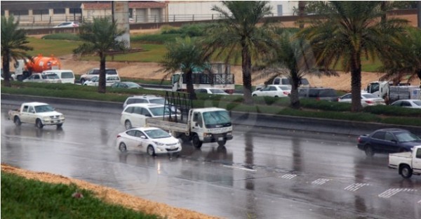 الأرصاد: أمطار رعدية على #الجوف و #حائل و #القصيم و #الرياض