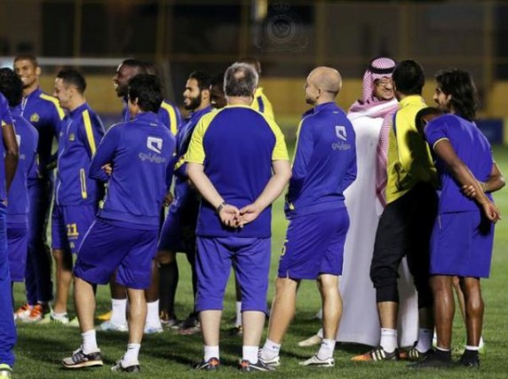 #النصر يبدأ الاستعداد لـ #الوحدة و #الأمير_فيصل_بن-تركي يجتمع باللاعبين