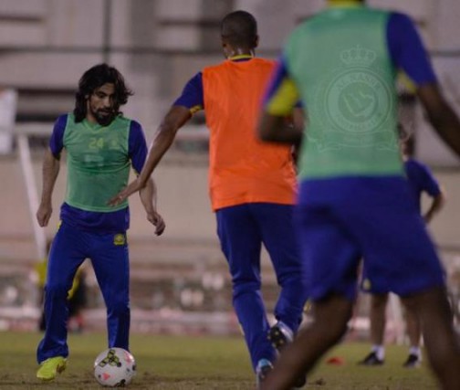 #النصر يستعد في جدة للقاء #العروبة