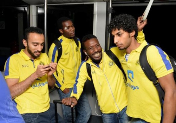 بعثة #النصر تحط رحالها في الطائف للقاء #الوحدة