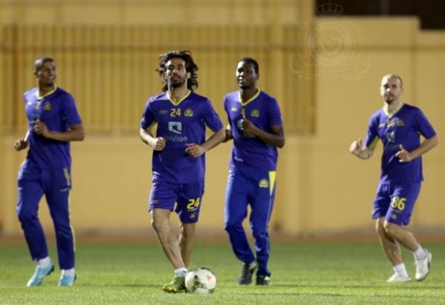 بالصور.. النصر يبدأ استعداداته للقاء بيروزي الإيراني