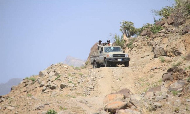 إصابة وكيل رقيب سعد اليامي في تبادل إطلاق نار مع الحوثيين