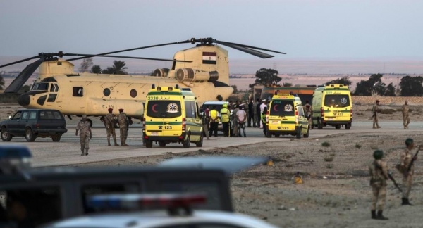 خبراء روس يشاركون في التحقيق بسقوط الطائرة بـ #سيناء