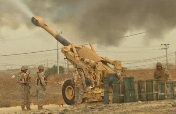 المدفعية تستهدف الحوثيين على حدود السعودية