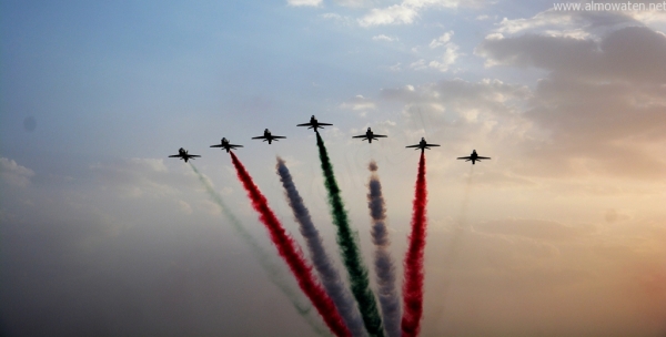 “الصقور السعودية” تُواصل عروضها في سماء الباحة بـ21 عرضاً