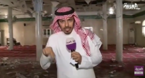شاهد.. قناة “العربية”داخل مسجد القديح