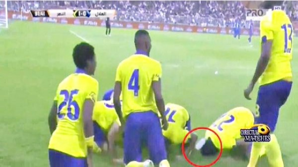 ‏‫جماهير النصر متذمرة من العقوبات على الثلاثي