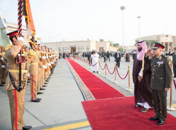 #تيوب_المواطن : شاهد مراسم استقبال الأمير محمد بن سلمان في مصر