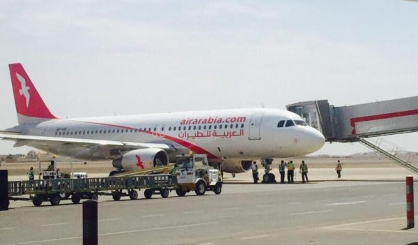مطار تبوك يستقبل أول رحلة دولية لطيران “العربية”
