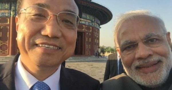 “دبلوماسية السيلفي” تجمع زعيمي الهند والصين
