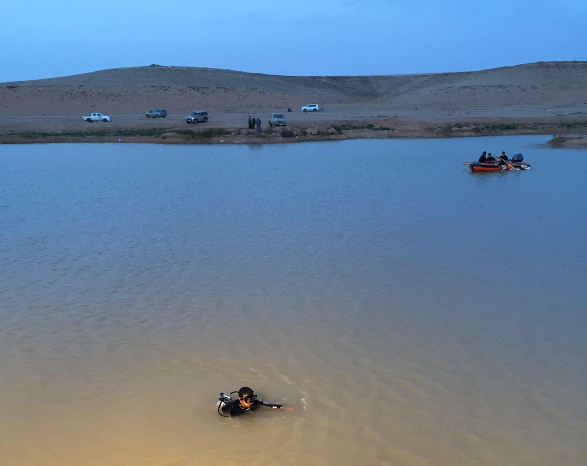 بالصور فاجعة أسرة بالشمال .. وفاة طفلة غرقًا غرب #عرعر