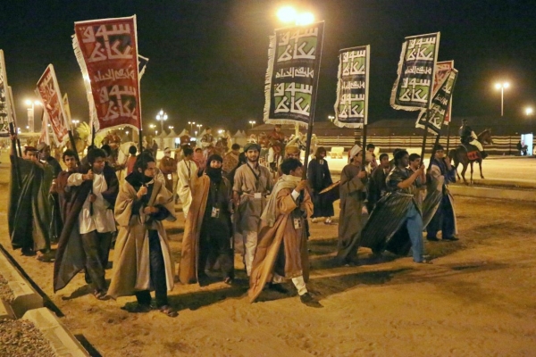 شاعر الجاهلية وصدر الإسلام لبيد بن ربيعة وجهاً لوجه مع جمهور “جادة” سوق عكاظ