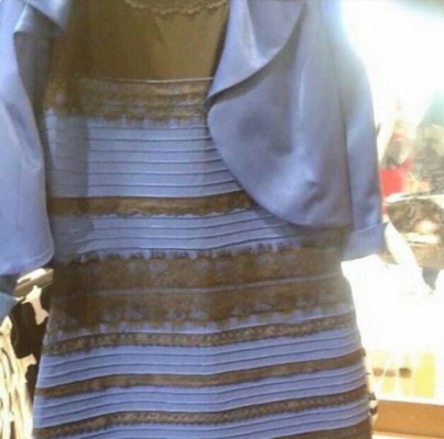 ما السبب العلمي لاختلاف لون هذا الفستان من شخص لآخر؟!