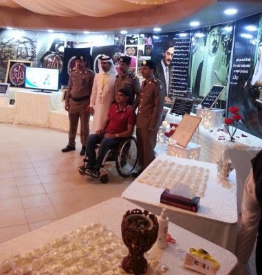 سجون مكة تشارك بمعرض في “سوق عكاظ”