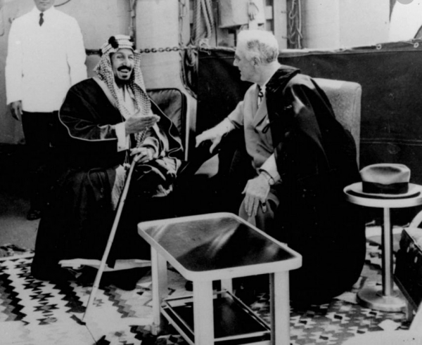 بالصور.. 14 لقاءً تاريخياً جمع ملوك السعودية برؤساء أمريكا