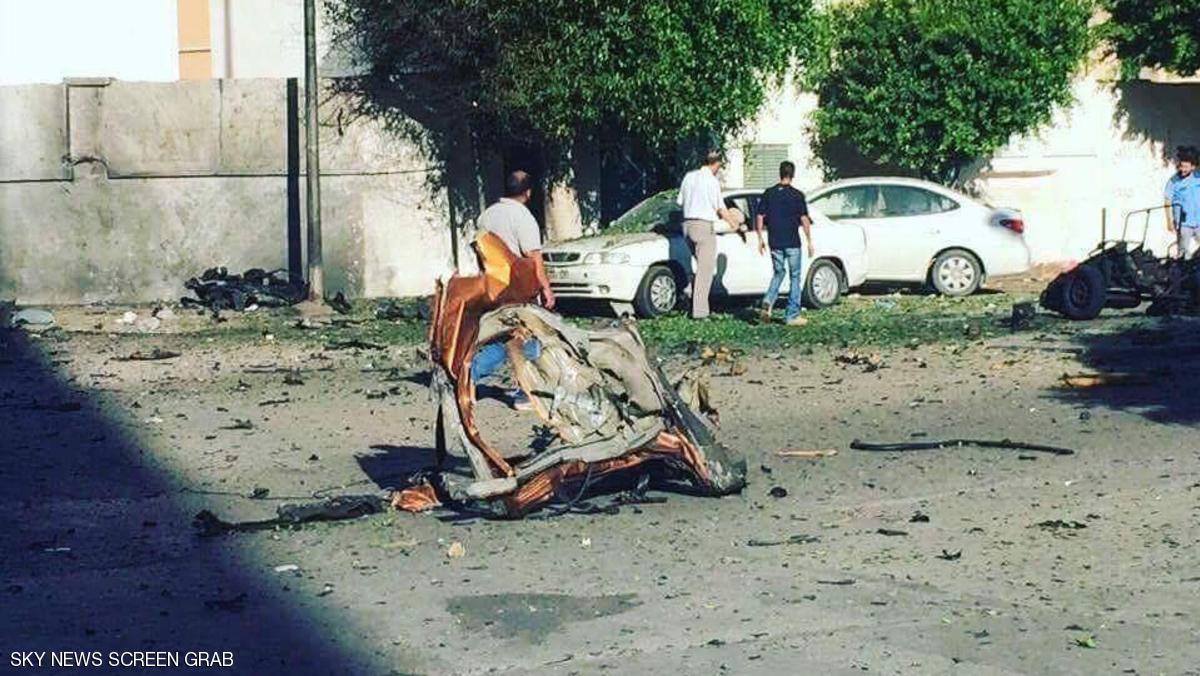 انفجار قرب مقر حكومة الوفاق الليبية بطرابلس