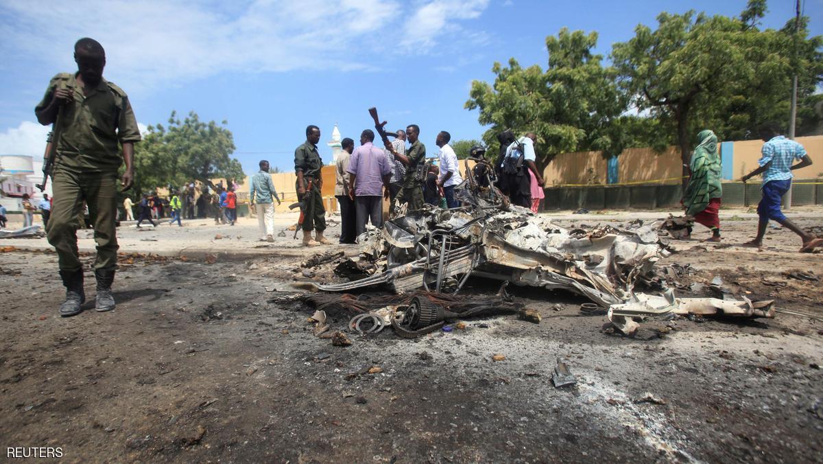 انفجار سيارة ملغومة بالقرب من مقر إقامة الرئيس الصومالي بمقديشو