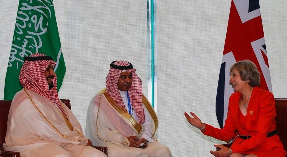 بالصور.. ولي ولي العهد يلتقي رئيسة الوزراء البريطانية على هامش قمة العشرين