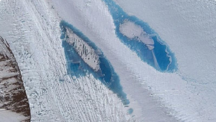 ظاهرة رائعة ومقلقة في القطب الجنوبي