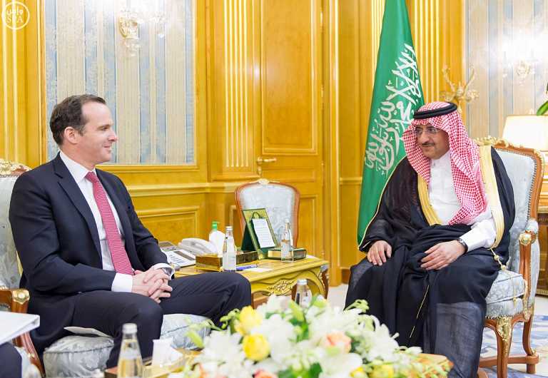 نائب الملك لبريت ماكغورك : السعودية تدعم الجهود الدولية للتصدي لأعمال التنظيمات الإرهابية