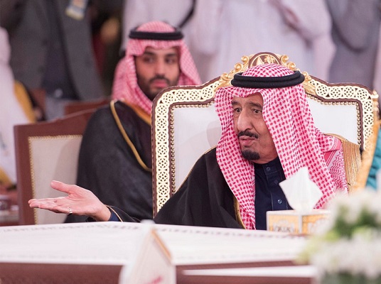 ولي العهد يعلن ترحيب الملك باستضافة قادة الخليج في القمة الـ36