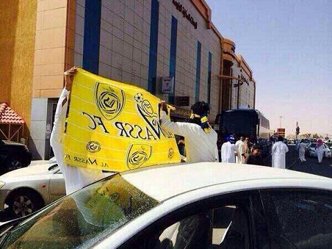 جماهير النصر تواصل ملاحقتها للهلال في الزلفي