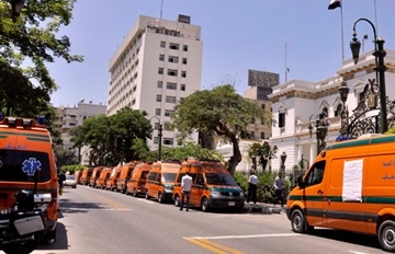 مصر: طوارئ بالمستشفيات و1979 سيارة إسعاف بالميادين