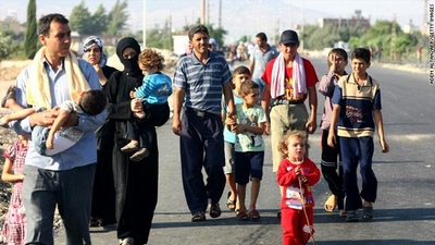 7 ملايين سوري نزحوا بسبب الحرب الأهلية في البلاد