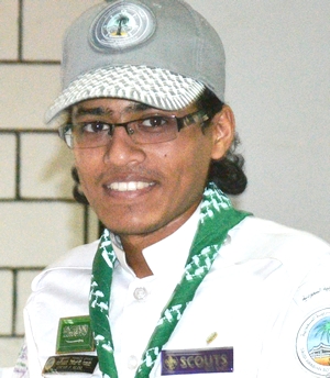“عمر عالم” ممثل الإعلام الكشفي باتحاد الكشاف المسلم في مصر