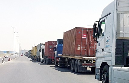 أوقات منع دخول الشاحنات الرياض