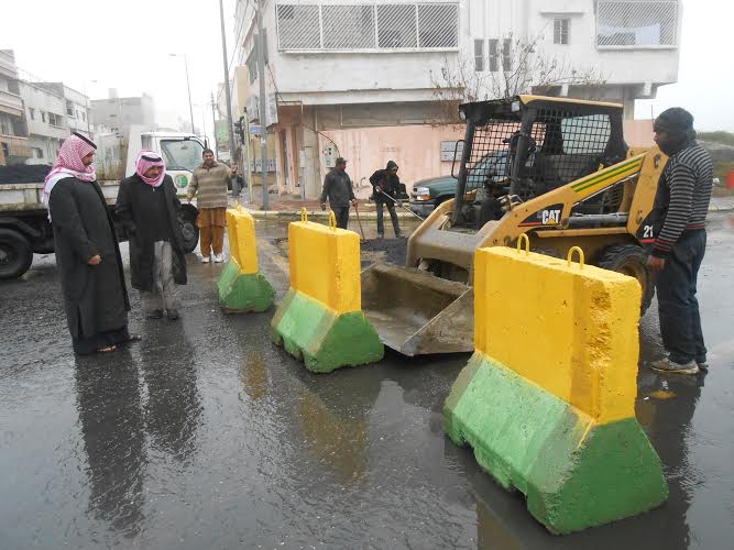 أمانة عسير تنهي توحيد مسار اليمانية وتبدأ في البريد بأبها