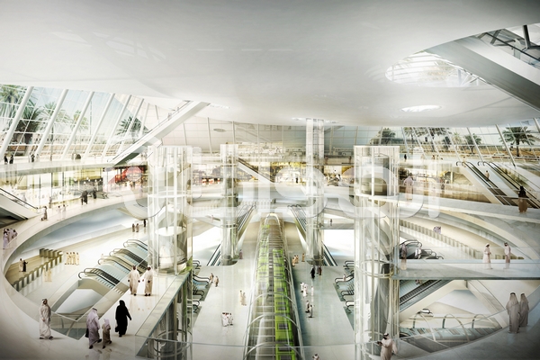 بالصور.. محطة مترو العليا مدينة متكاملة تحت الأرض