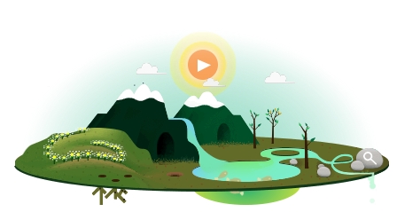 “جوجل” تحتفل بيوم الأرض العالمي