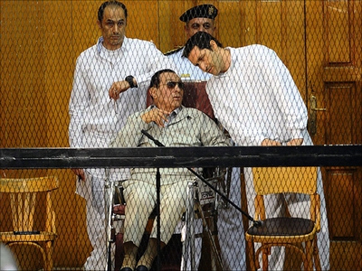 استئناف محاكمة مبارك اليوم في جلسة سرية