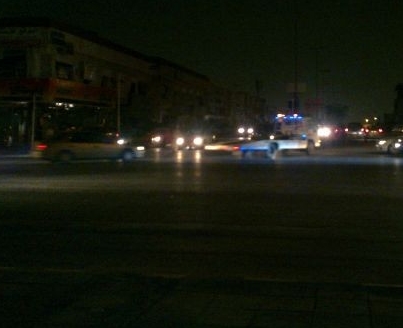 انقطاع الكهرباء يكدس السيارات على طريق جدة – الرياض