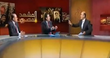 بالفيديو.. تبادل للشتائم بين صحفي وقيادة حزبية مصرية