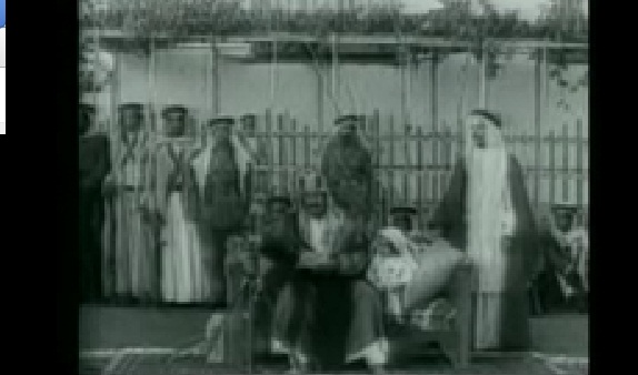 مقطع نادر لإعلان الملك عبدالعزيز تنظيم أعمال مطوفي الحج