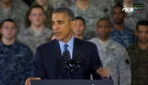 #تيوب_المواطن :أوباما يتوعد داعش: سنسحقكم ولن تجدوا ملاذاً آمناً